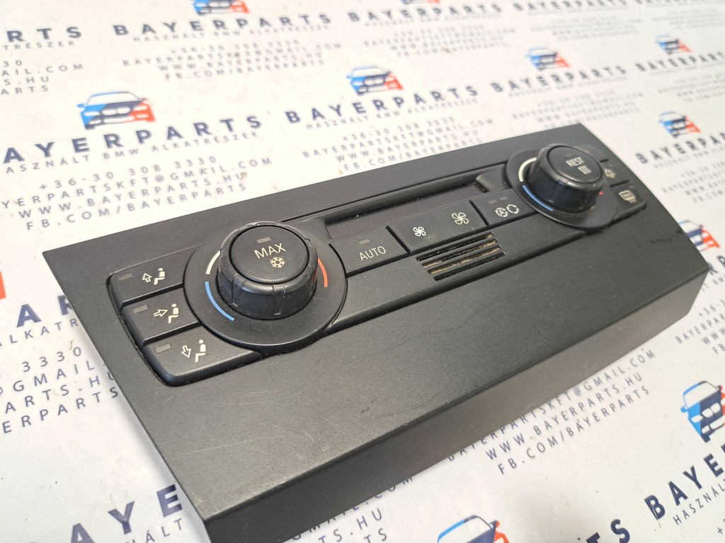 BMW E81 E82 E87 E90 E91 E92 E93 klímapanel klíma panel konzol 2. kép