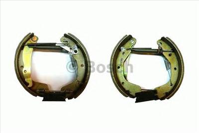 BOSCH 0 204 114 582 - fékpofakészlet CHEVROLET DAEWOO OPEL VAUXHALL ZAZ