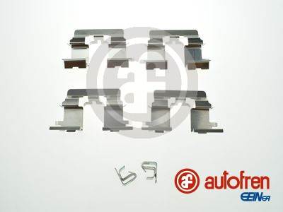 AUTOFREN SEINSA D42912A - Fékbetét szerelékkészlet TOYOTA