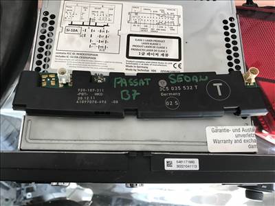 Volkswagen Passat B7 antenna erősítő 3C5035532T