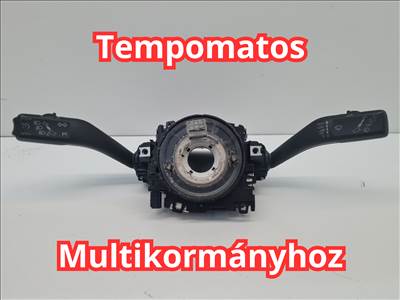 Volkswagen Golf VI tempomatos komplett kormánykapcsoló multikormányhoz (35090) 5k0953549e 5k0953513m