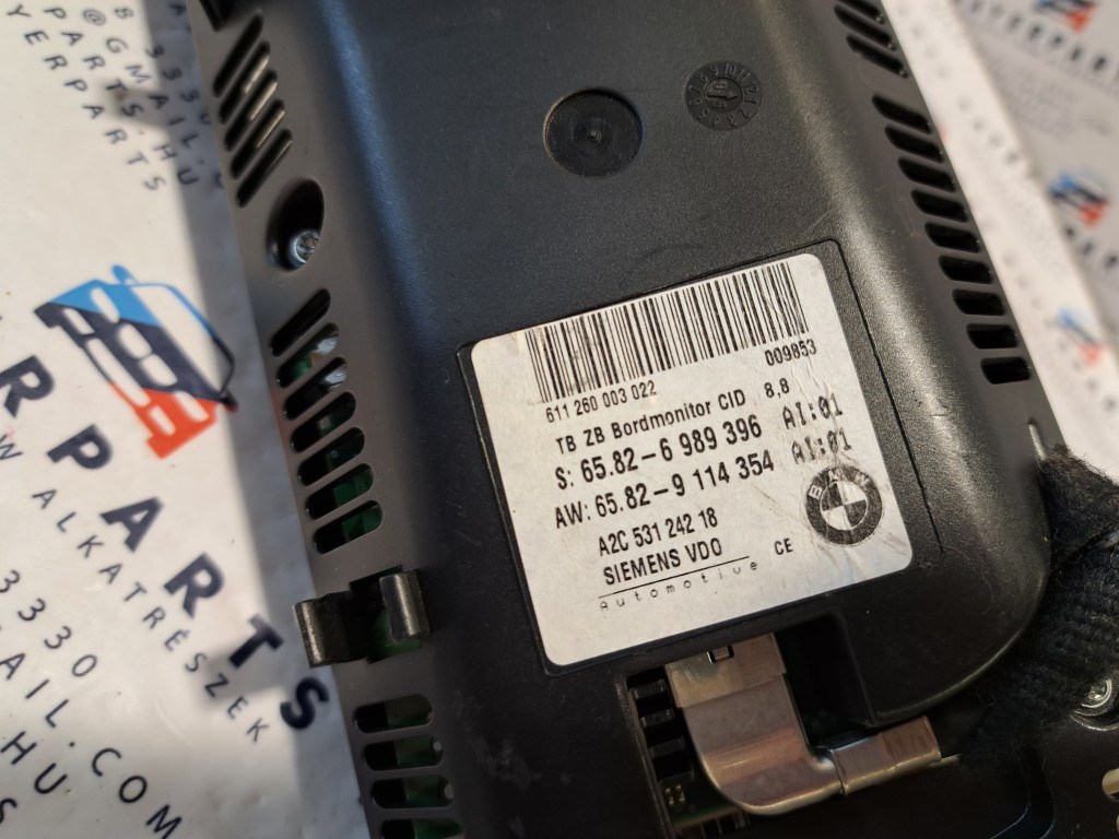 BMW E90 E92 E93 E60 E61 E63 E64 CCC navi navigáció 8,8" kijelzõ LCD 3. kép
