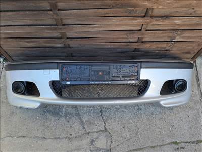 BMW E46 sedan touring ezüst titansilber titansilver első gyári M paket packet lökhárító lökös ütköző