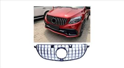 Mercedes Benz W166 63AMG GLE coupe C292 63AMG  króm - fekete hűtőrács Panamerica AMG GT stílusban