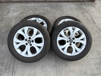 Citroen C5 gyári alufelni szett, 5x108 17" nyári gumikkal 9656877580