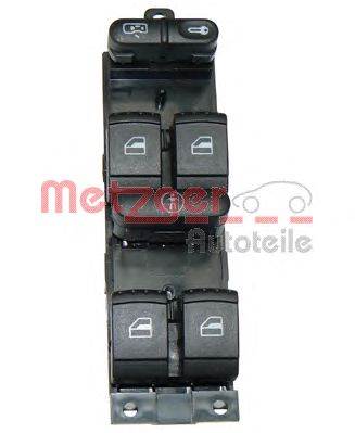 METZGER 0916007 - kapcsoló, ablakemelő SEAT VW