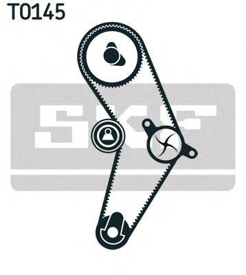 SKF VKMC 02210-1 - Vízpumpa + fogasszíj készlet FIAT LANCIA