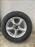 5x114.3 lyukosztású 16" használt Stilauto alufelni, rajta 215/70 újszerű Yokohama téli gumi gumi 