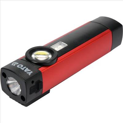 Akkus LED + UV zseblámpa 200/300 lumen Yato