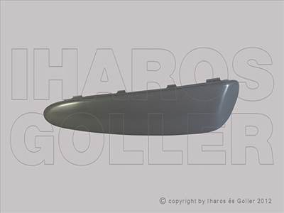 Toyota Aygo 2005-2008 - Díszléc első lökhárítóra, bal