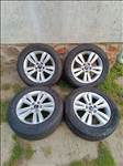  5x114.3 lyukosztású 17" Kia Sportage újszerű (gyári felni) alufelni, 225/60 újszerű nyári gumi 