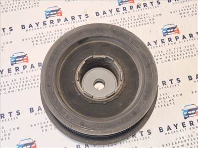 BMW E87 E46 E90 E60 X3 118d 120d 318d 320d 520d M47 150le 163le 204D4 főtengely szíjtárcsa - repedezett