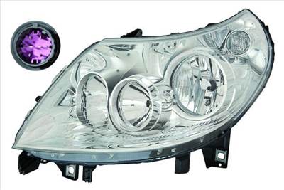Főfényszóró ABAKUS 552-1124LMLDEMD for CITROËN, PEUGEOT, FIAT