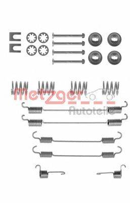 METZGER 105-0747 - tartozék készlet, fékpofa CITROËN NISSAN PEUGEOT