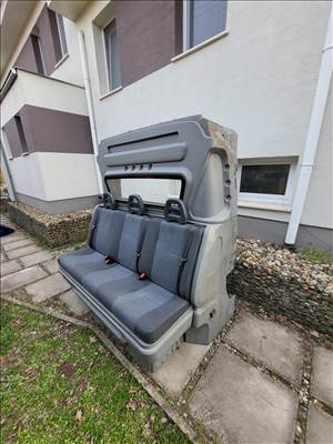 Fiat Ducato III Második üléssor hátfallal kompletten (Ducato H2)