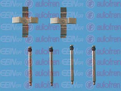AUTOFREN SEINSA D42284A - Fékbetét szerelékkészlet CHEVROLET FORD OPEL SAAB VAUXHALL VW
