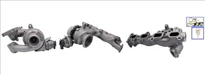 TURBO MOTOR PA8303231 - turbófeltöltő MAN VW