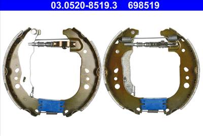 ATE 03.0520-8519.3 - fékpofakészlet SEAT SKODA