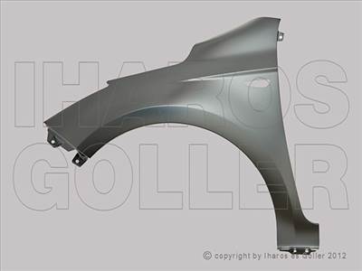 Hyundai I20 2012-2014 - Első sárvédő bal (oldalvillogós)