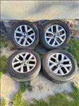  5x114.3 lyukosztású 17" Kia újszerű (gyári felni) alufelni, rajta 225/60 használt nyári gumi gumi 