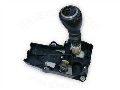 Opel Vectra C/2 2005-2008 - váltókar, F17 5sebességes kézi váltóhoz, bőr markolat, 06-, jelölés: KY