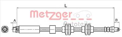 METZGER 4110143 - fékcső BMW