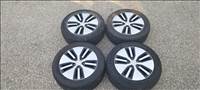 Volkswagen Golf e gyári 16" alufelni garnitúra jó állapotú nyári gumikkal eladó! 5GE601025