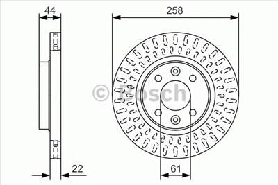 BOSCH 0 986 479 A86 - féktárcsa DACIA LADA RENAULT SMART