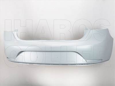 Seat Ibiza 2008-2012 - Hátsó lökhárító alapozott (5 ajtós)