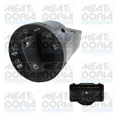 MEAT & DORIA 23873 - fényszóró kapcsoló AUDI SEAT