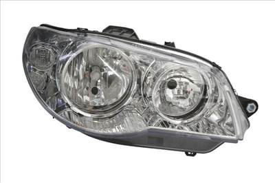 Fiat Albea 2005.01.01-2012.12.31, Palio, Palio utángyártott új jobb első fényszóró 2H7, króm házas (motorral) DEPO 51754471