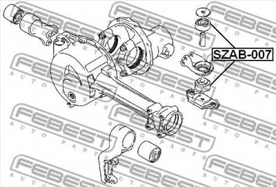 FEBEST SZAB-007 - Csapágy, differenciál MARUTI MARUTI SUZUKI SANTANA SUZUKI SUZUKI (CHANGAN)