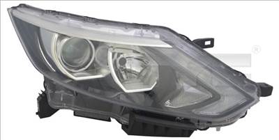 Főfényszóró TYC 20-14680-16-2 for NISSAN
