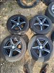  4x108 lyukosztású 15" használt GT-R alufelni 195/60 használt Nexen nyári gumi Sxx2