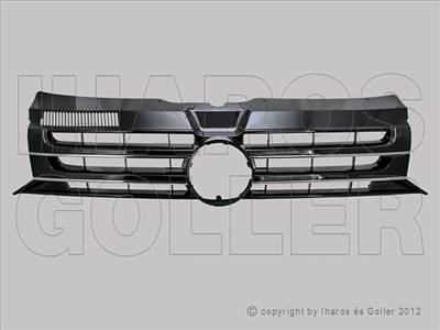 VW T5 2009-2014 Caravelle/Multivan - Hűtődíszrács (króm/fényes fekete)
