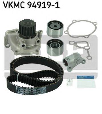 SKF VKMC 94919-1 - Vízpumpa + fogasszíj készlet MAZDA