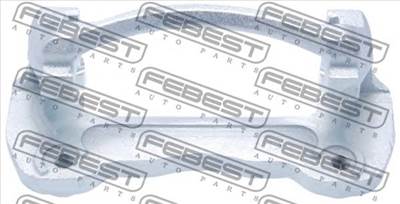 FEBEST 0477C-KB4F - féknyereg tartókészlet MITSUBISHI