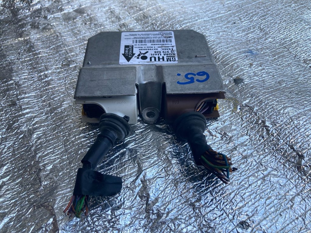 Opel Corsa D légzsák elektronika 13379528 8. kép