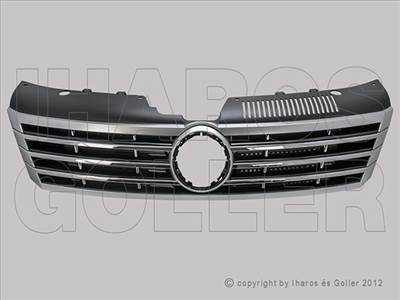 VW Passat CC 2012-2017 - Hűtődíszrács króm/fekete