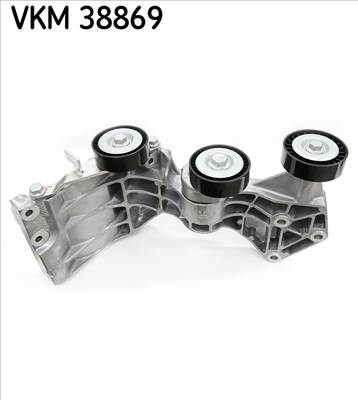 Szíjfeszítő, hosszbordás szíj SKF VKM 38869 for MERCEDES-BENZ