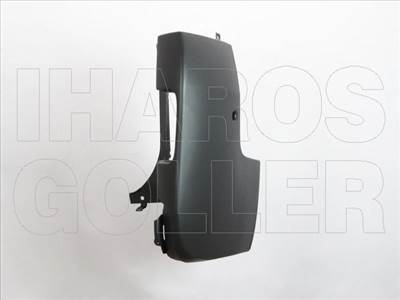Nissan Primastar 2006-2016 - Hátsó lökhárító sarok jobb szürke