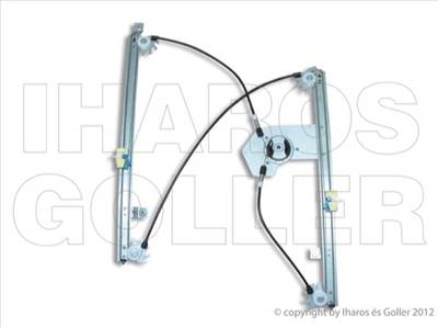 Renault Clio 2009-2012 - Ablakemelő motor nélkül, jobb első (5 ajtós)