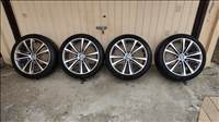  BMW 5x120 lyukosztású 18" újszerű alufelni, rajta 225/40 használt Pirelli nyári gumi gumi 