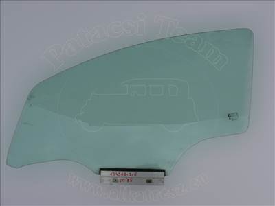 Opel Corsa D/2 2011-2014 - oldalüveg, lejáró, bal oldali első ajtó, 5ajtós