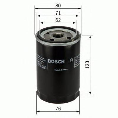 BOSCH 0 451 103 086 - olajszűrő BMW CITROËN MAZDA