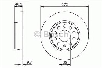 BOSCH 0 986 479 C20 - féktárcsa AUDI CUPRA FORD MG (SAIC) SEAT SKODA VW VW (SVW)