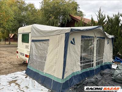 Lakókocsi elősátor Adria 360-ason volt 