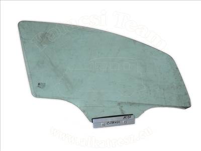 Opel Corsa D 2006-2014 - oldalüveg, lejáró, jobb oldali első ajtó, 5ajtós