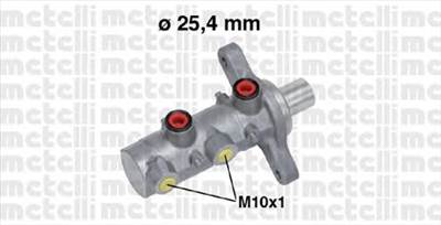 METELLI 05-0726 - főfékhenger CITROËN FIAT PEUGEOT