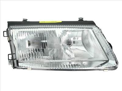 Volkswagen Passat B5 1996.10.01-2000.10.31 utángyártott új jobb első fényszóró FF-H7/H4 ködfényes DEPO 3b0941018m